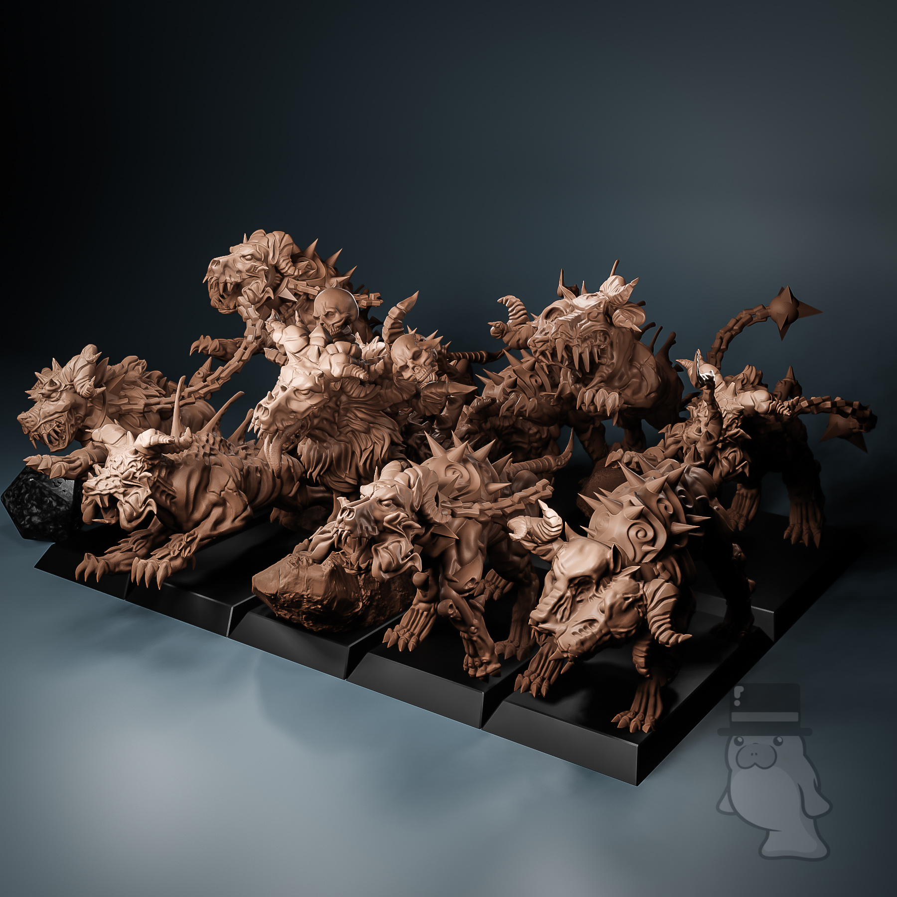 Hounds of Hades (10-Unit Set) by Atlan Forge